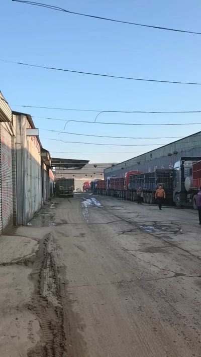 10月14号，生物有机肥排队装车