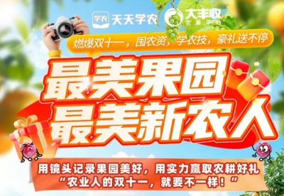 丰农控股2025年 &ldquo;最美果园&rdquo;&ldquo;最美新农人&rdquo; 评选活动启动，助力农业风采展示