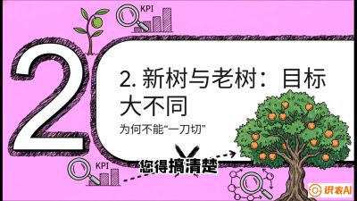 第3节：【春肥策略】开春底肥：新树&ldquo;扩版图&rdquo;，老树&ldquo;点引擎&rdquo;，课程：《柑橘底肥&ldquo;翻身账&rdquo;：从改土到高产的实战全书》